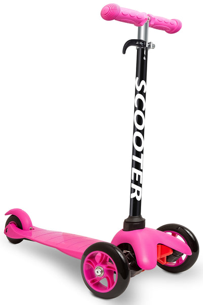 Den Haven Scooters for Kids Toddler Scooter - Deluxe Aluminum 3 Wheel Glider, Toddlers Training Three Wheeled Kid Ride on Toys Best for Little Boys & Girls