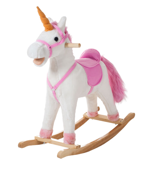 Bella the Rocking Unicorn Ride On Rocking Horse Toy by Happy Trails